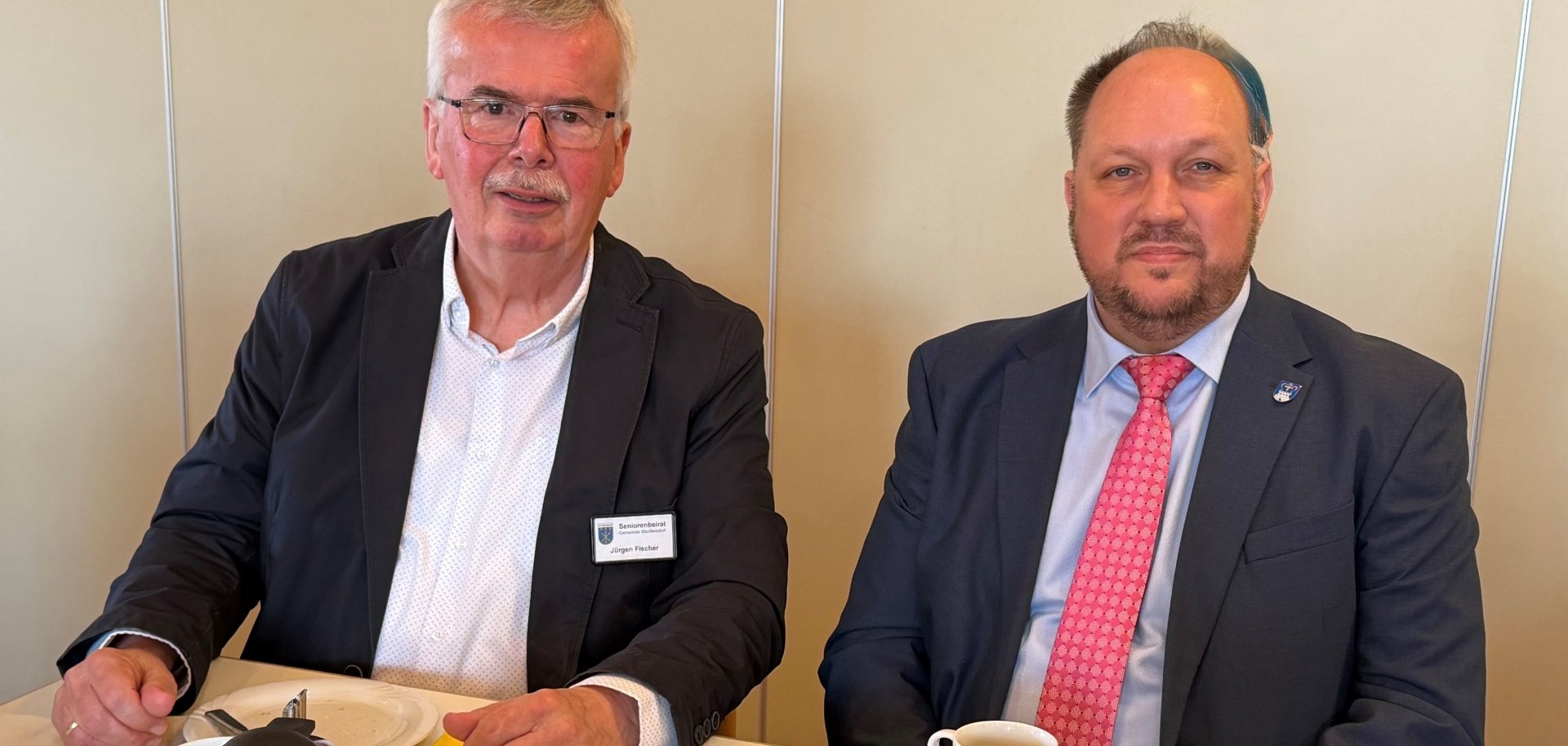 
Landrat beim Seniorenfrühstück