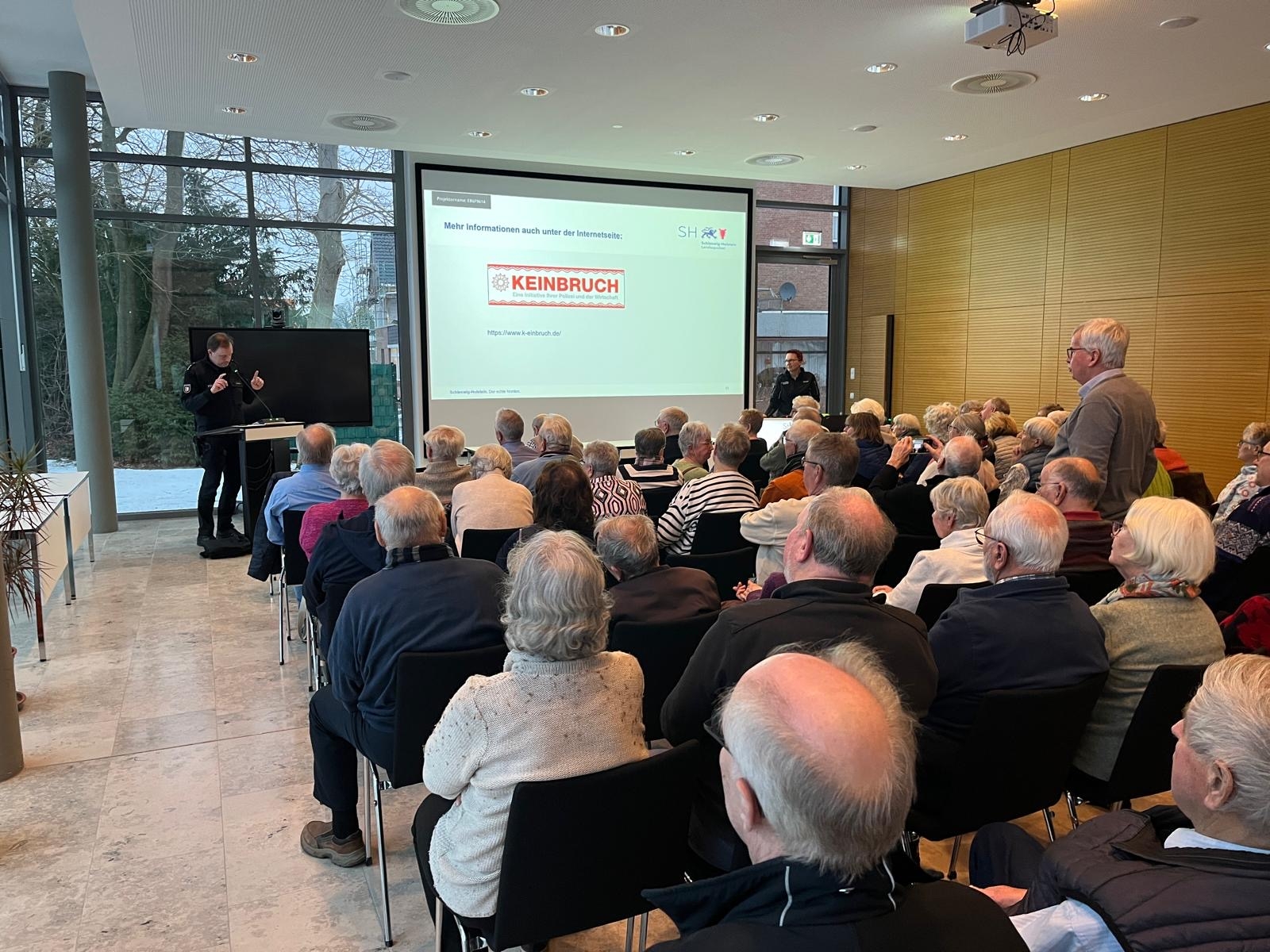 Einbruchschutz Veranstaltung